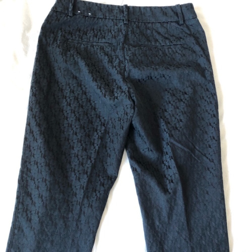 WHITE HOUSE BLACK MARKET Slim Jacquard Ankle Pant - Picture 8 of 13